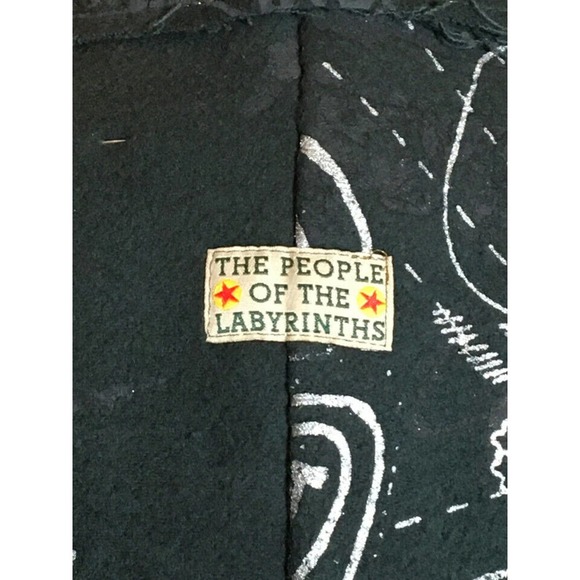 The People of the Labyrinths Script Jacket Blazer - Picture 9 of 12